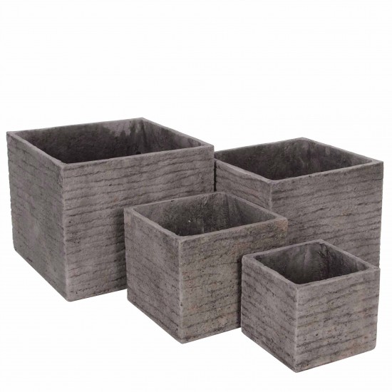 VASO QUADRATO 31X31X27