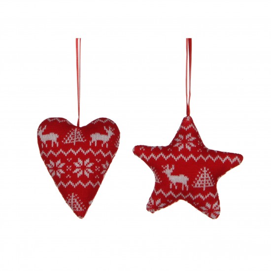*ORNAMENTO STELLA CUORE