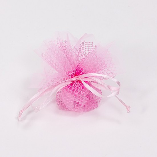SACCHETTO TULLE/ORGANZA D23CM 12PZ.