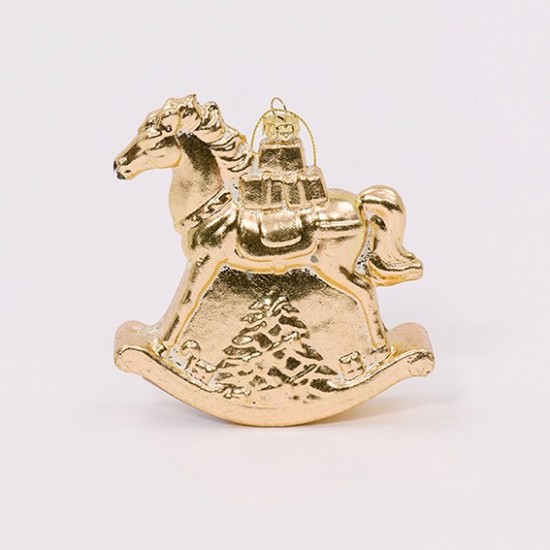 CAVALLO PLASTICA D'APPENDERE H.12 CM