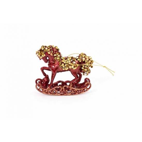 CAVALLO C/PREZIOSI 10X9.5CM