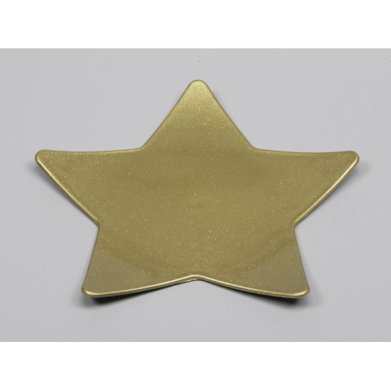 PIATTO PLASTICA STELLA 28X28CM
