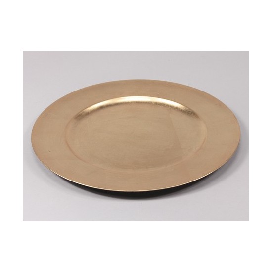 PIATTO TONDO PLASTICA Ø33CM