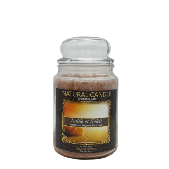 *CANDELA SABLE ET SOLEIL 580 GR