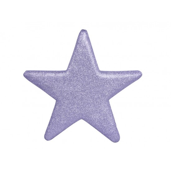 STELLE GLITTERATE PENDENTI 25X25CM
