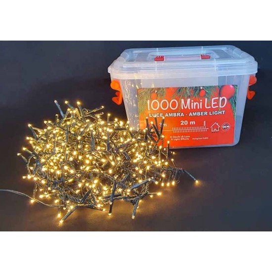 CATENA 1000 MINI LED 20M VERDE