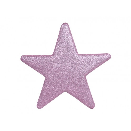STELLE GLITTERATE PENDENTI 40X40CM