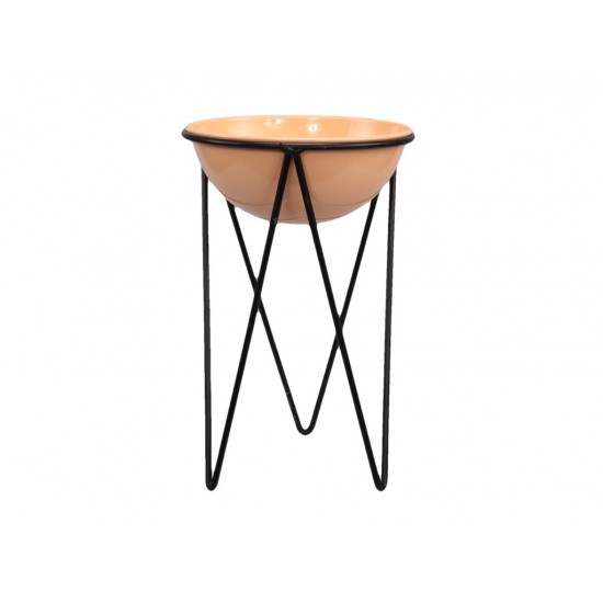 STRUTTURA METALLO C/VASO Ø19X30.5CM