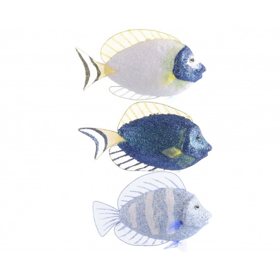 PESCIOLINI GLITTERATI 20X13CM