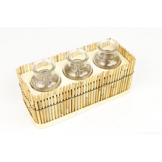 PORTA FIOR1 BAMBOO 26X11
