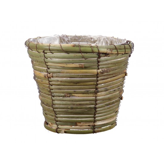 CESTA BAMBOO  19.5X16CM