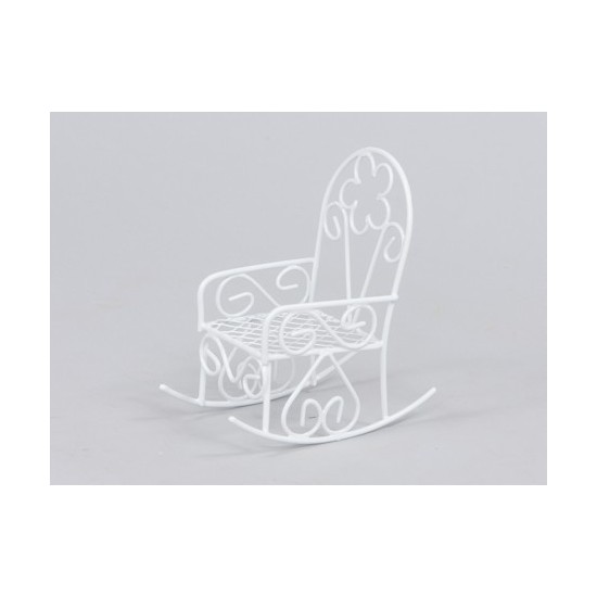 SEDIA METALLO 7.5X5X8.5 CM