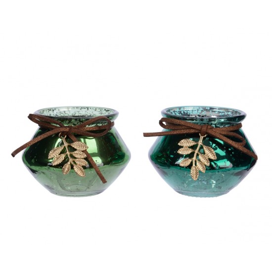 PORTA TEALIGHT D.8.5 H.6 CM