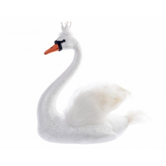 *CIGNO C/CORONA 19X36X37CM