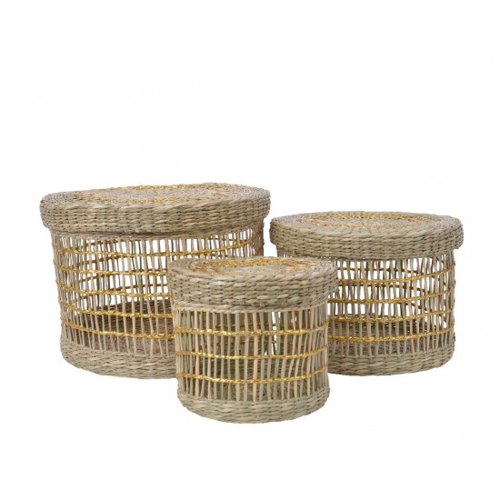 CONTENITORI TONDI SET/3
