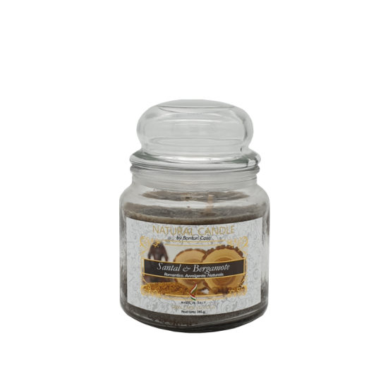 *CANDELA SANTAL BERGAMOTE 380 GR