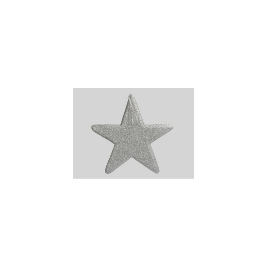 STELLE GLITTERATE PENDENTI 25X25CM