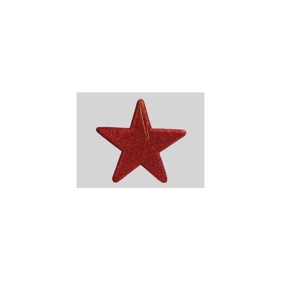 STELLE GLITTERATE PENDENTI 50X50CM