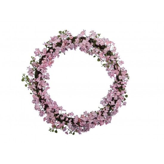 CORONA C/FIORI Ø26CM