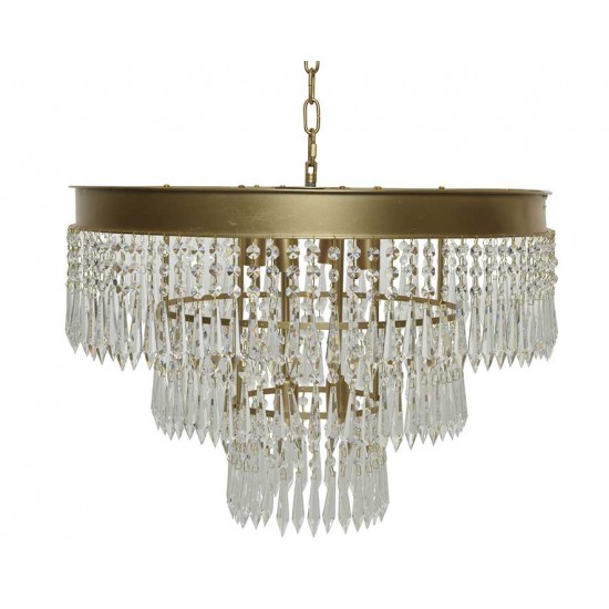LAMPADARIO CRISTALLO Ø60 XH.45CM